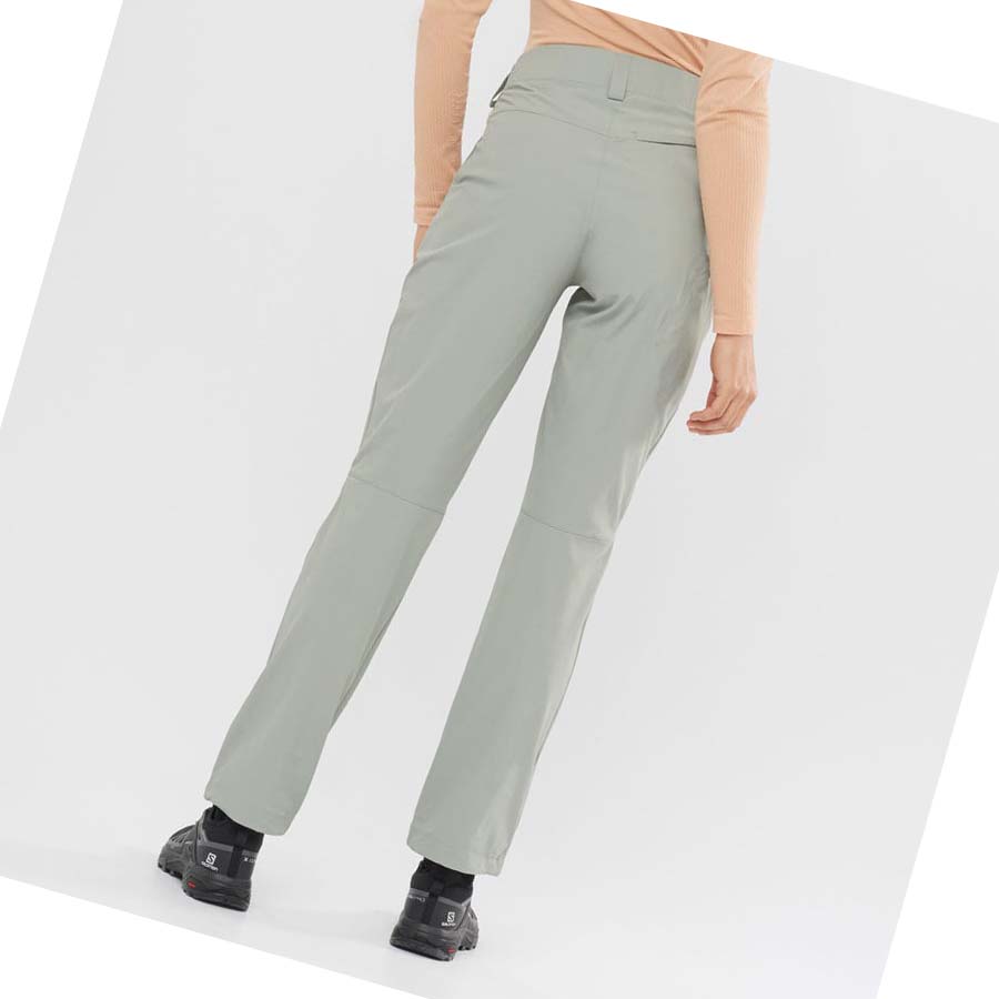 Pantalones Salomon WAYFARER Mujer Grises | MX 2397RVD